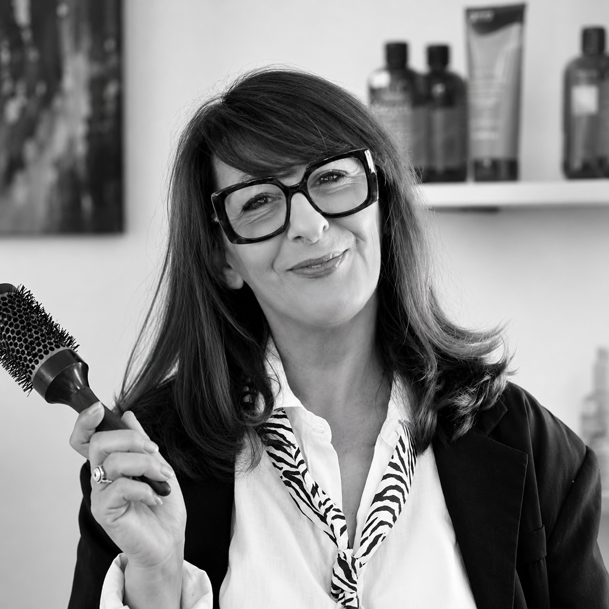Djam, coiffeuse chez MW Coiffure
