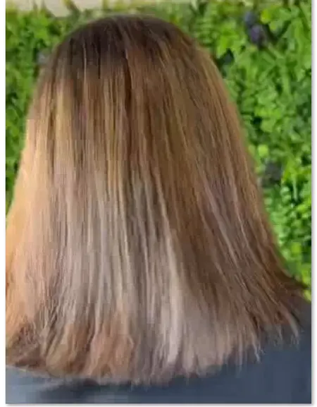 Balayage brun caramel